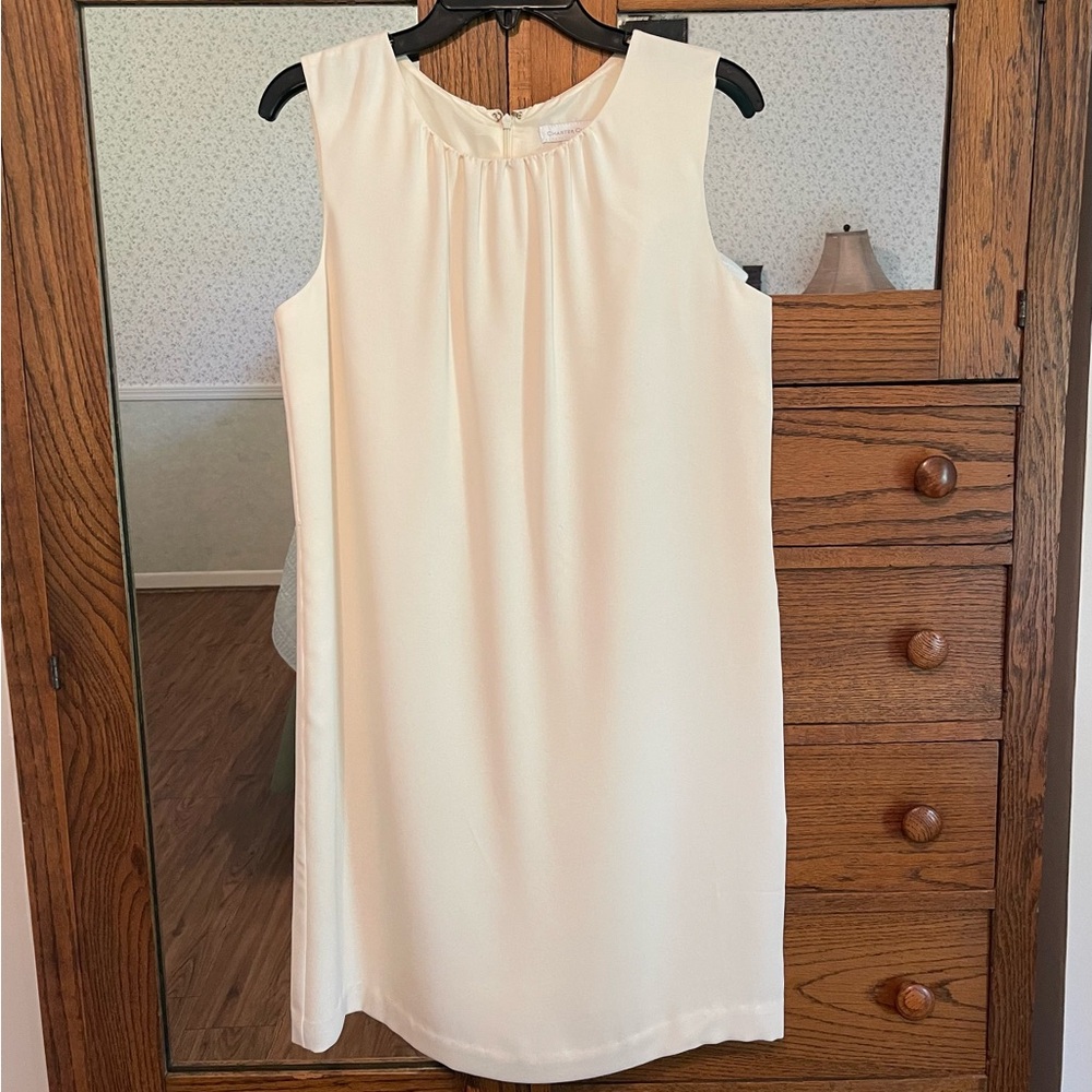 Charter Club Off White Sleeveless Dress